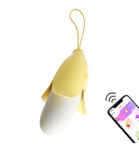 MizzZee - Fierce Banana Vibrating Egg (Connect WeChat Mini Programs - Chargeable)